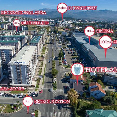 Hotel Ambiente Podgorica Eksteriør billede